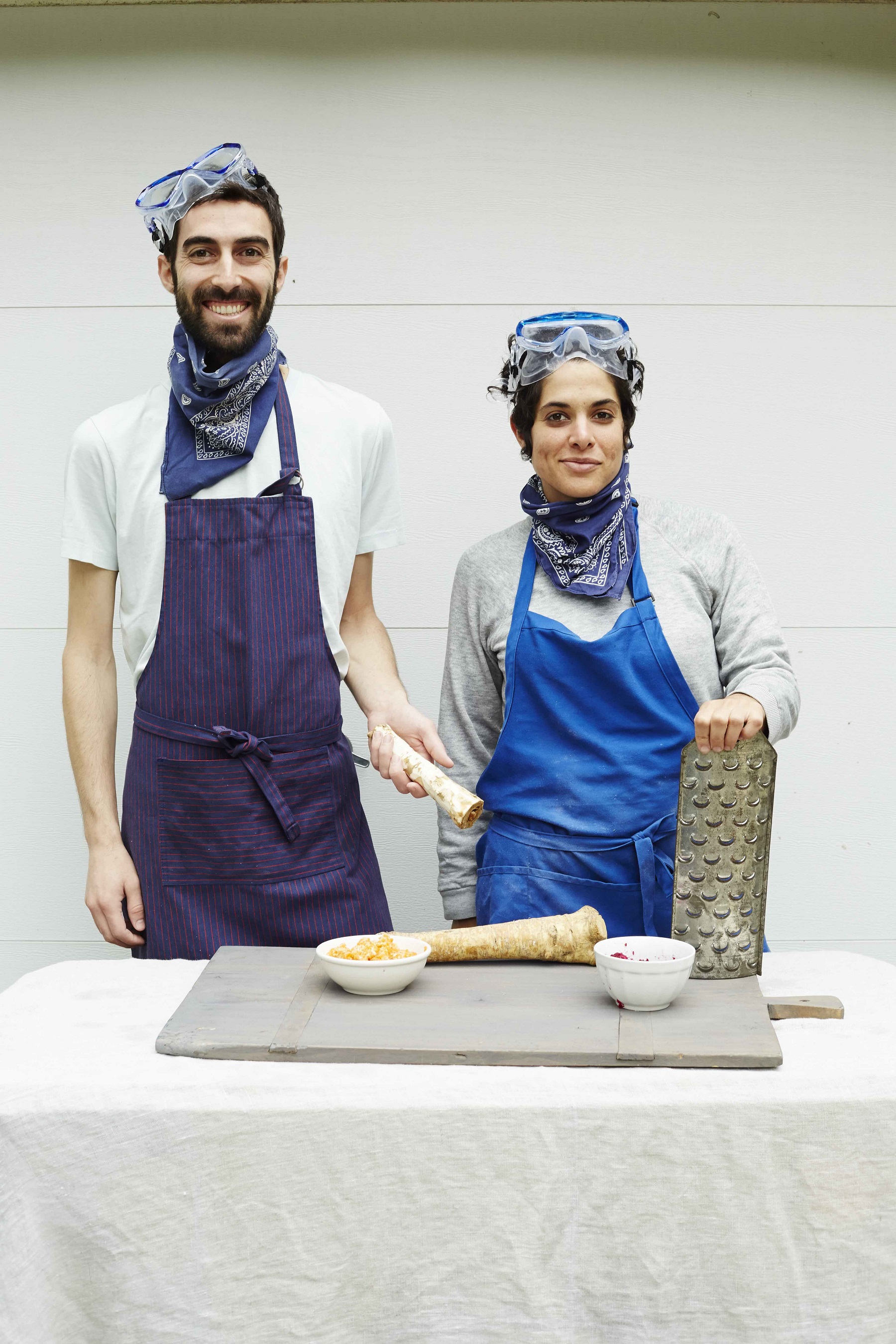 Gefilteria team - Jeffrey and Liz Alpern