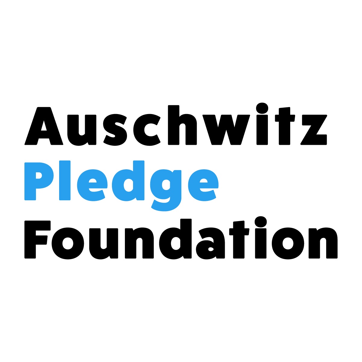 Logo Fundacji Auschwitz Pledge