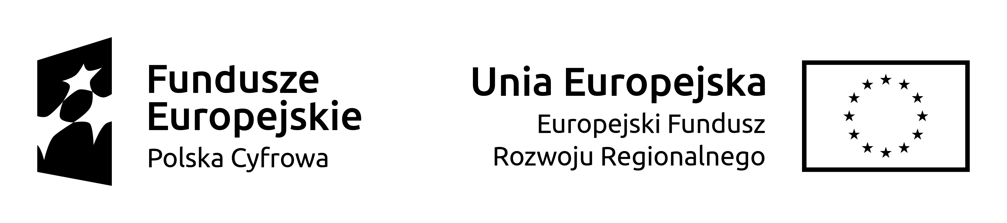 Logotypy Funduszy Europejskich i Unii Europejskiej
