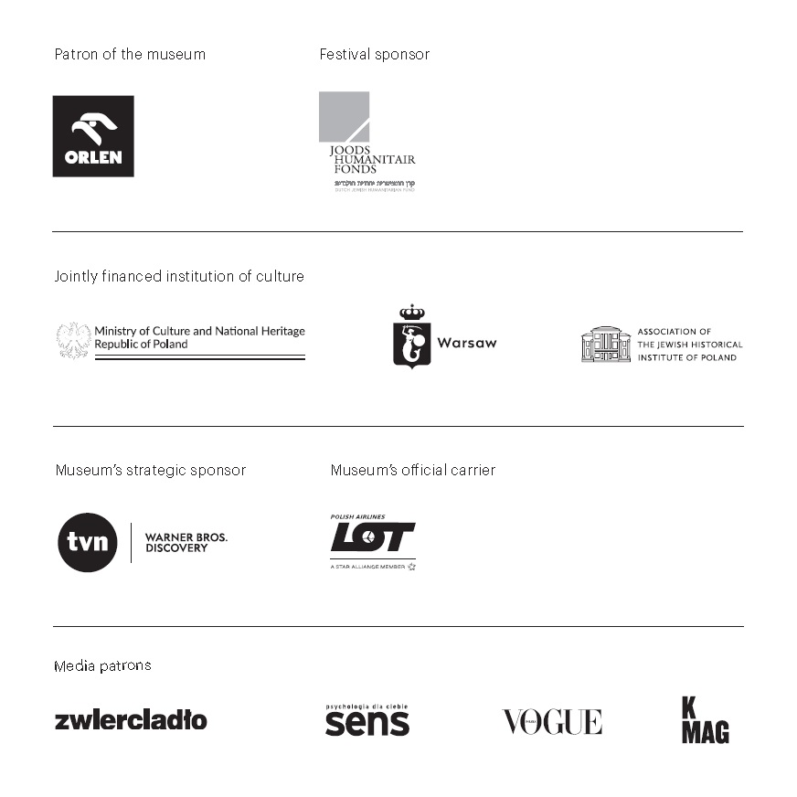 Logos of organizers, partners and sponsors of TISH: The Roots.