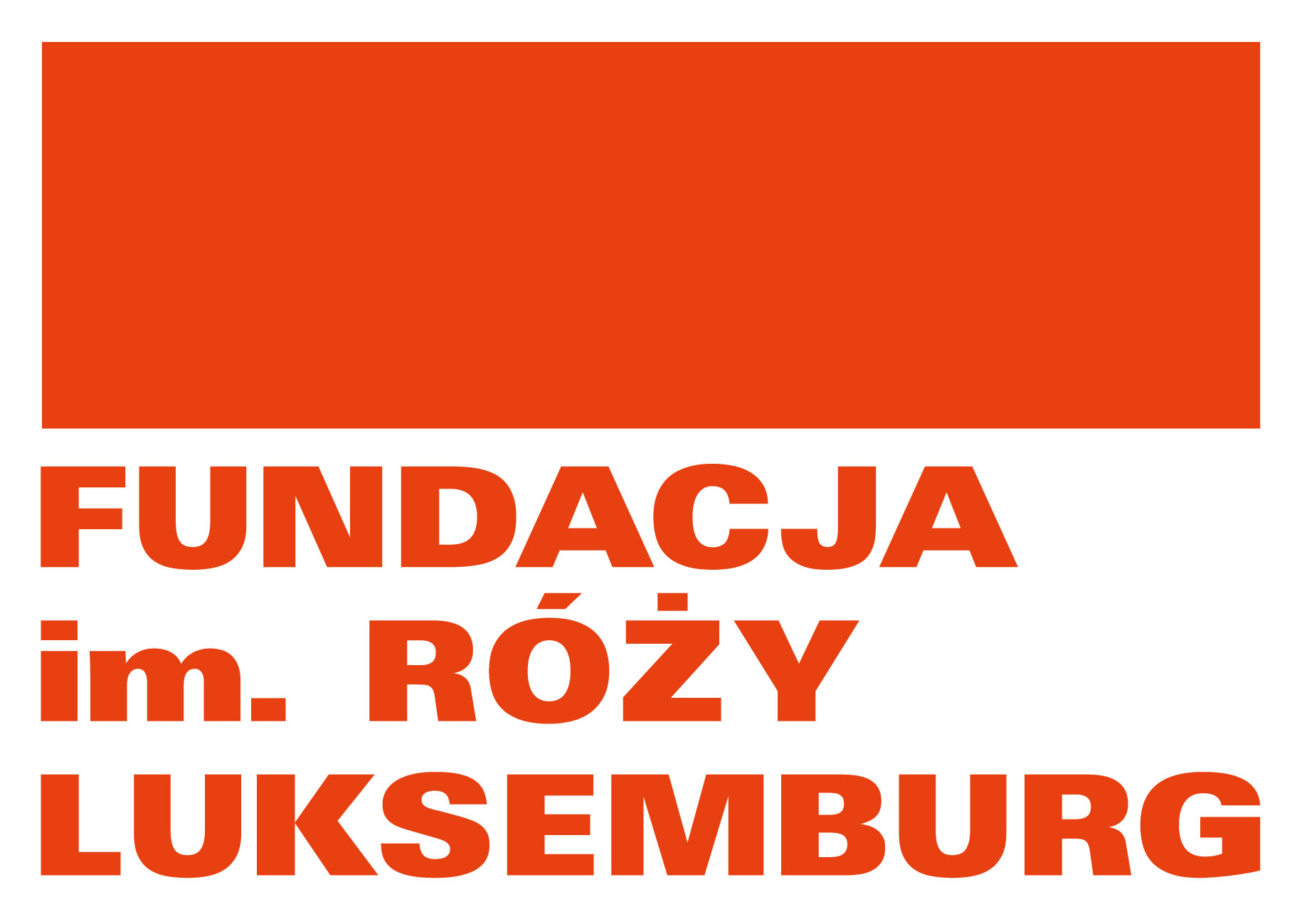 Logo Fundacji Róży Luksemburg