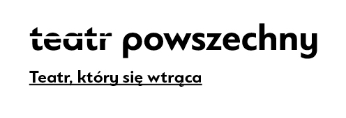 Logo Teatru Powszechnego