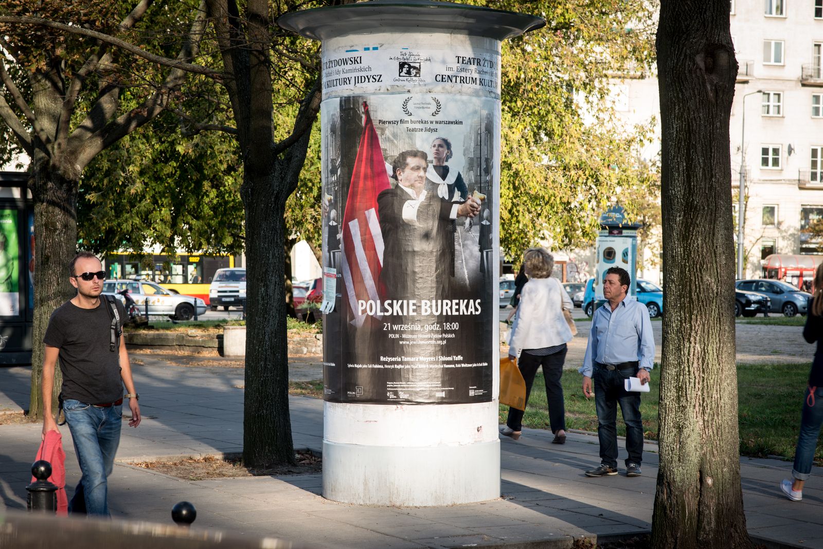 Plakaty promujące projekt „Polskie burekas”