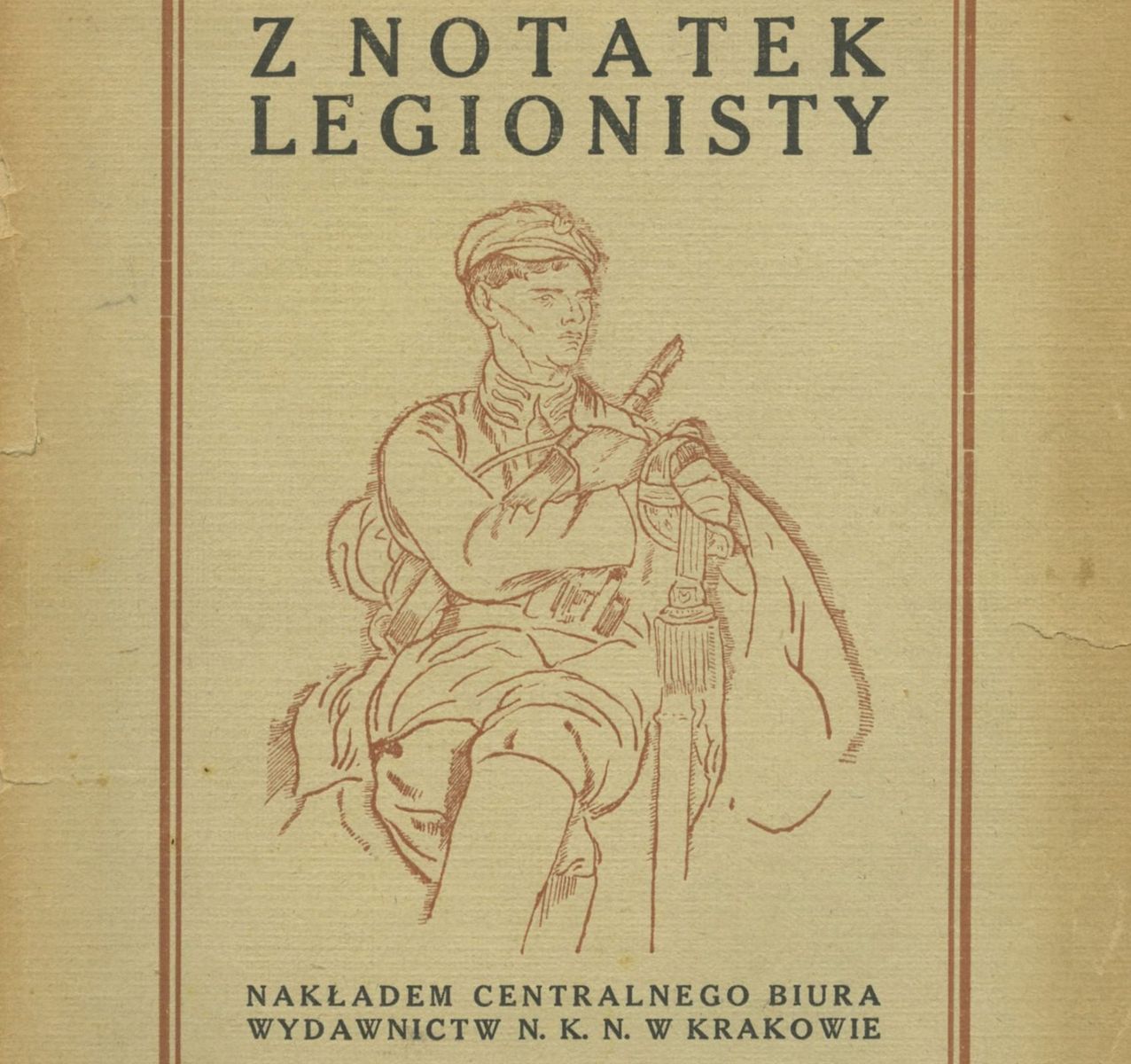 Okładka "Z Notatek Legionisty"