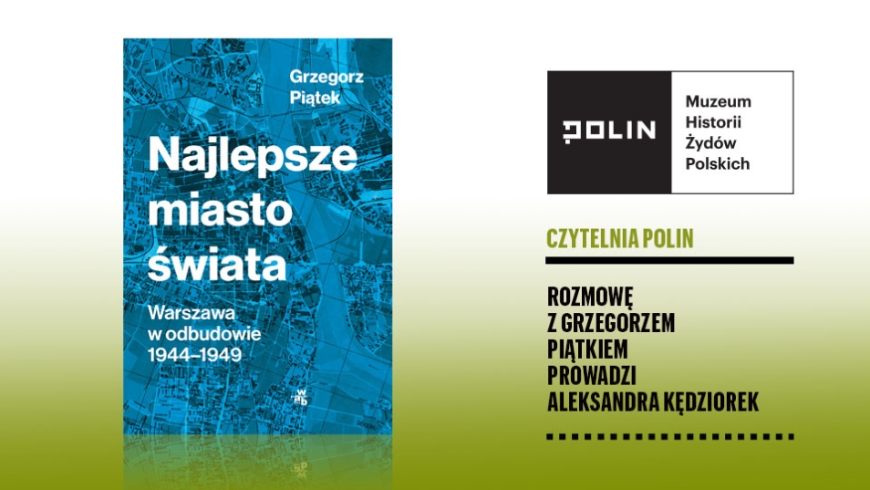 Czytelnia POLIN. Zaproszenie na wydarzenie online. 