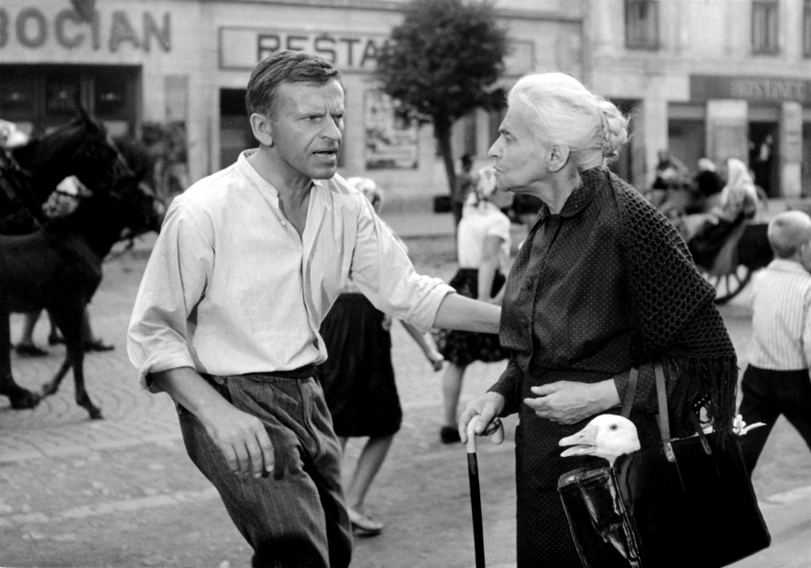 na obrazie widzimy kadr z filmu „Sklep przy głównej ulicy” Czeskie Centrum Warszawa