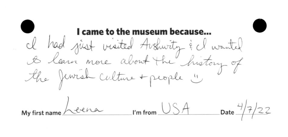 feedback about POLIN Museum