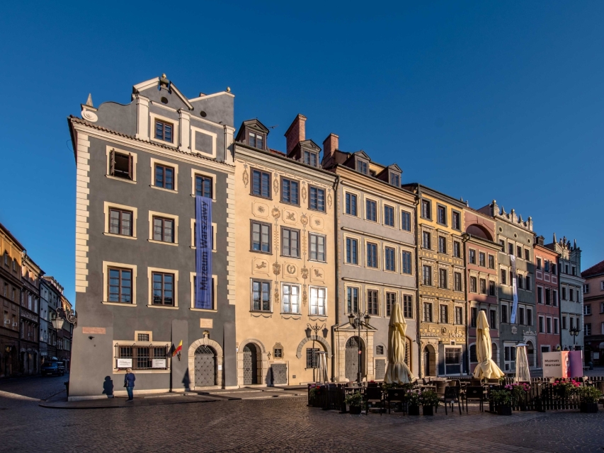 Kamienice na Starym Mieście - siedziba Muzeum Warszawy.