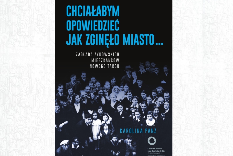 Okładka książki Karoliny Panz, "Chciałabym opowiedzieć, jak zginęło miasto".