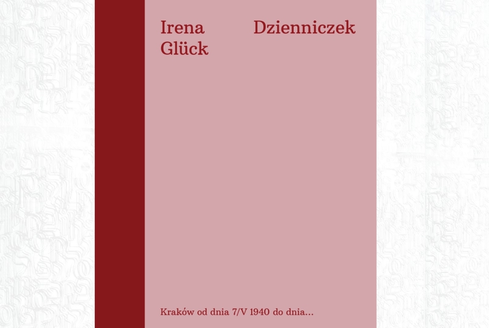 Okładka dzienniczka Ireny Glück.