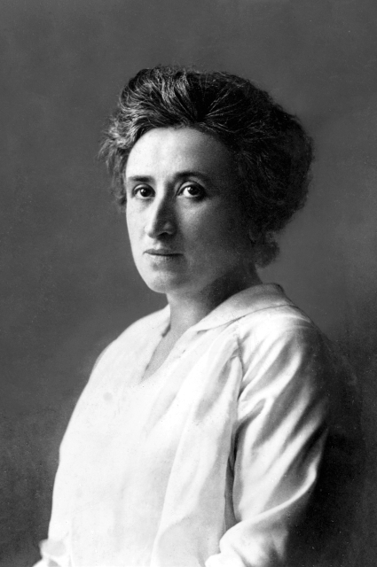 Portret Róży Luksemburg.