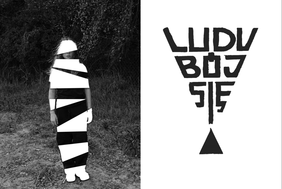 Logo i grafika do wystawy "Ludu, bój się"