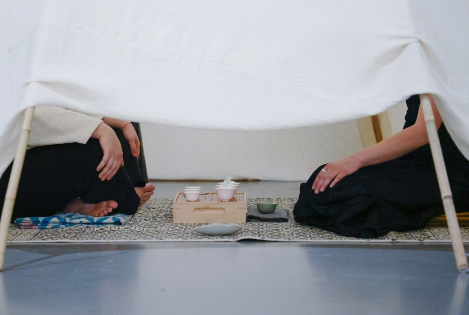 Dominika Laster: Performance IN TENT