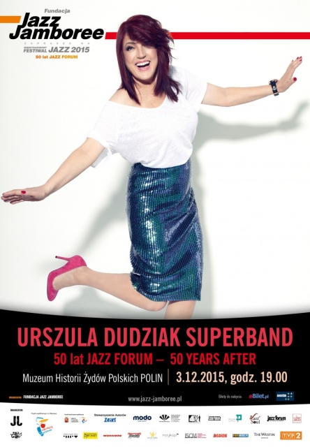 Plakat koncertu Urszuli Dudziak.