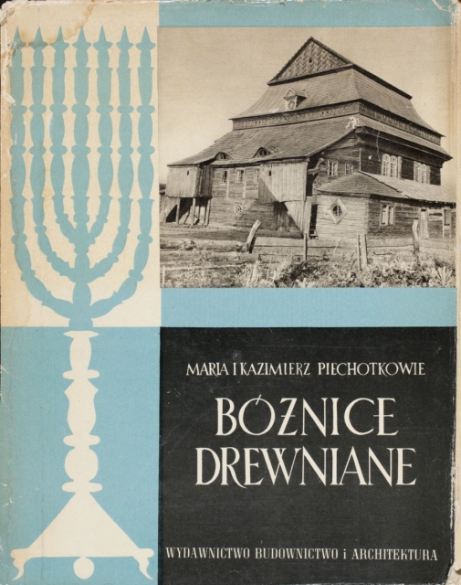 Okładka książki "Bożnice drewniane".