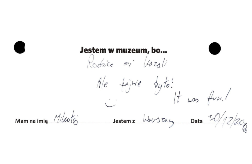opinie o wystawie czasowej