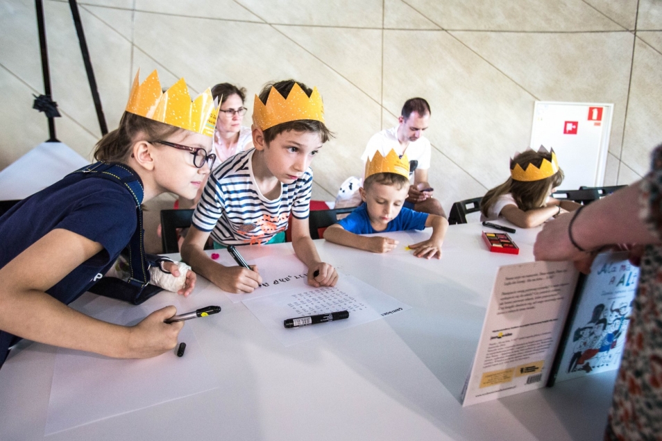 warsztaty dla szkół, warsztaty szkolne, Muzeum POLIN, MER, U króla Maciusia