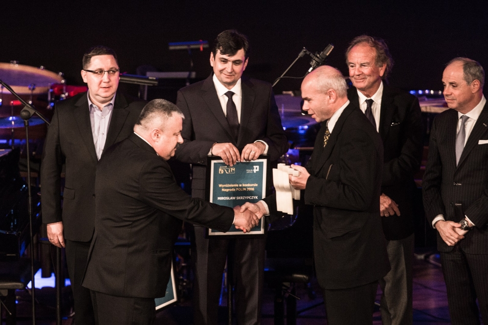 Jacek Koszczan - Laureat Nagrody POLIN 2016