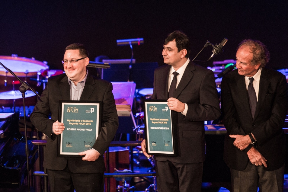 Robert Augustyniak, wyróżnienie w konkursie Nagroda POLIN 2016