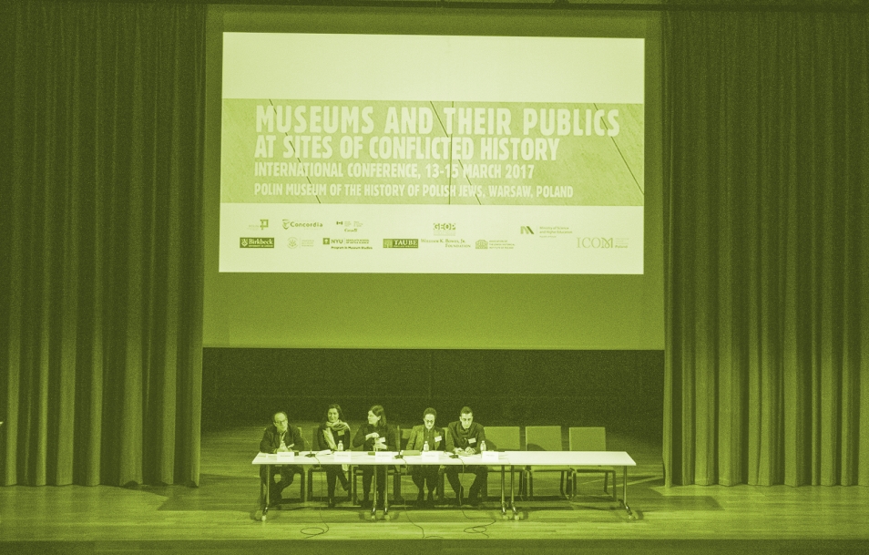 Zdjęcie z konferencji Museums and Their Publics at Sites of Conflicted History.
