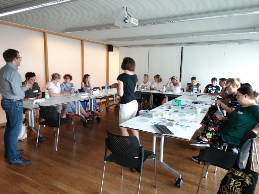 Participants of the Traning for Trainers during the meeting