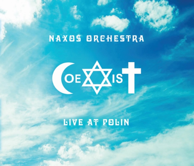 Na tle nieba napis Coehist. Live at Polin.