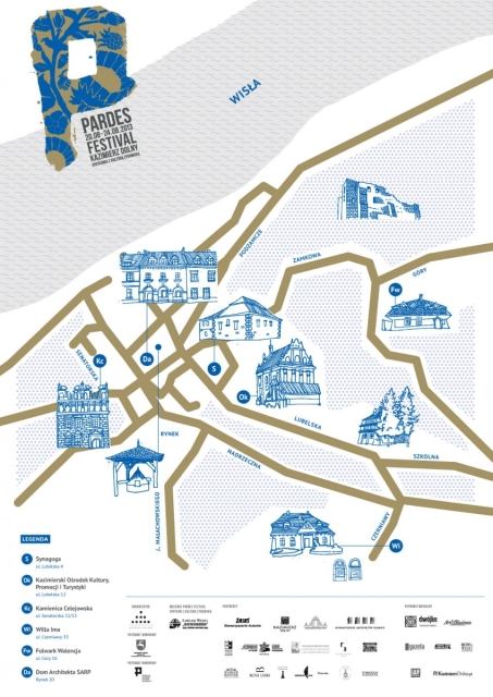 Mapa Pardes Festivalu