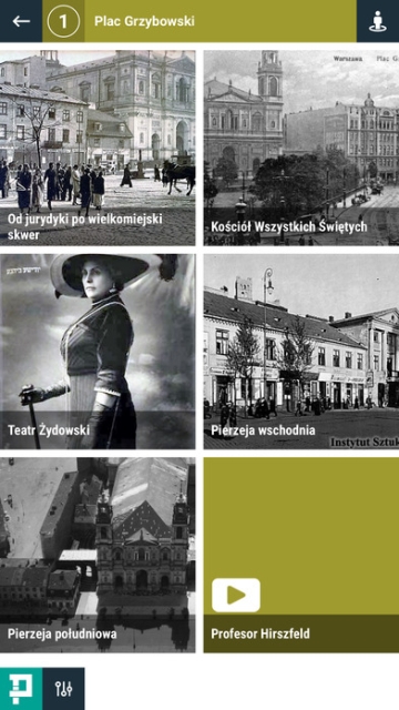 Zrzut ekranu ze strony Wirtualny Sztetl.