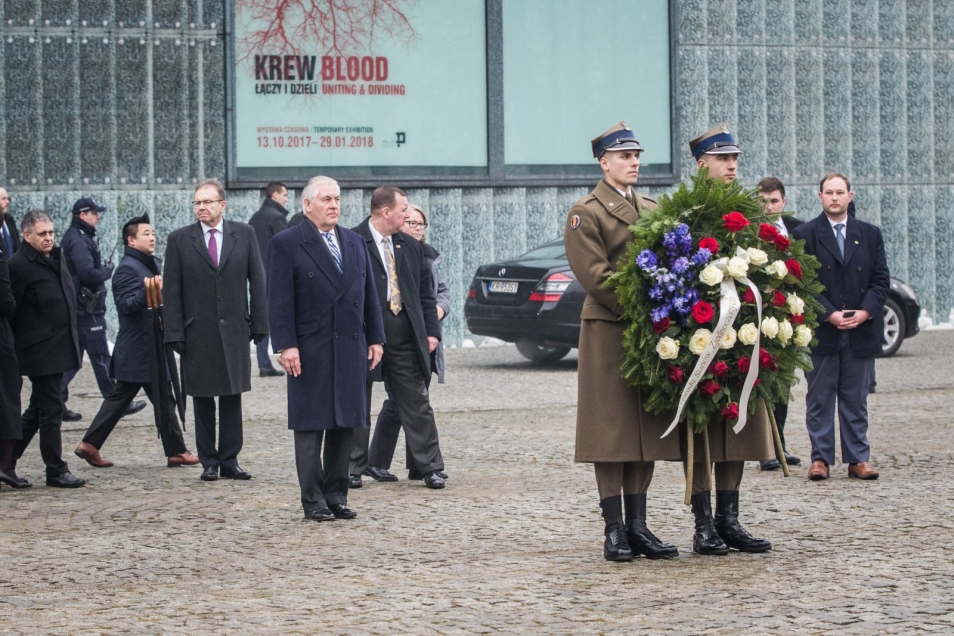 Rex Tillerson, Międzynarodowy Dzień Pamięci o Ofiarach Holocaustu