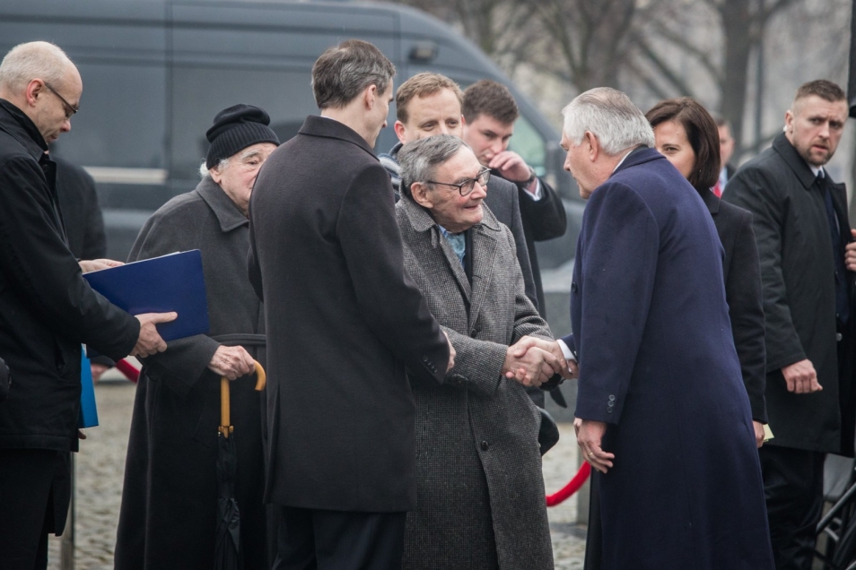 Rex Tillerson, Międzynarodowy Dzień Pamięci o Ofiarach Holocaustu