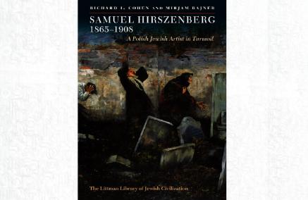 Okładka książki Mirjam Rajner i Richard Cohena "Samuel Hirszenberg, 1865-1908: A Polish Jewish Artist in Turmoil"