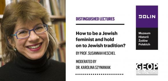 Na obrazie widzimy profesorkę Susannah Heschel - prowadzącą wykład