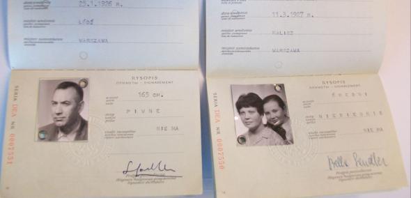 Dokumenty podróży wydawane żydowskim emigrantom Marzec '68