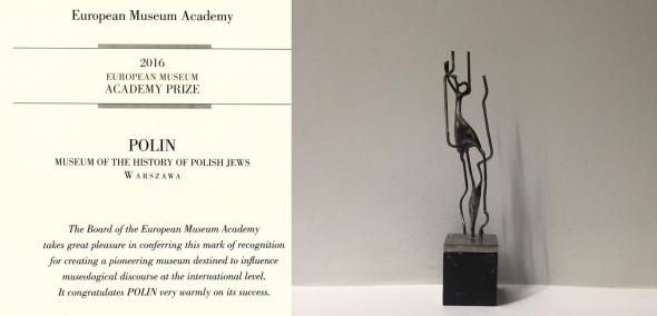 Nagroda European Museum Academy dla Muzeum POLIN