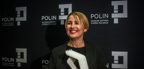 Joanna Podolska, Laureatka Nagrody POLIN 2017, fot. M. Starowieyska / Muzeum Historii Żydów Polskich