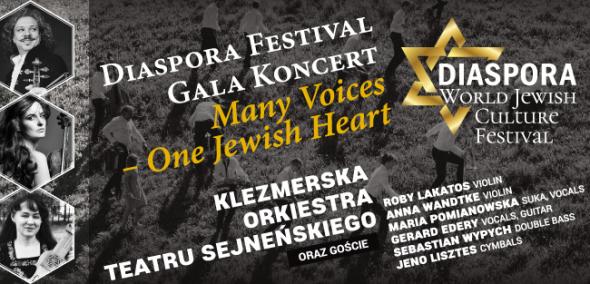 Diaspora Festival Gala Koncert - "Many Voices - One Jewish Heart" | Muzeum POLIN