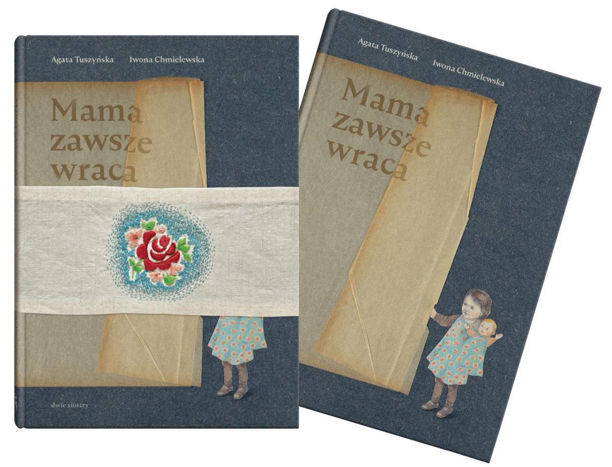 Okładka książki, z napisem: Mama zawsze wraca
