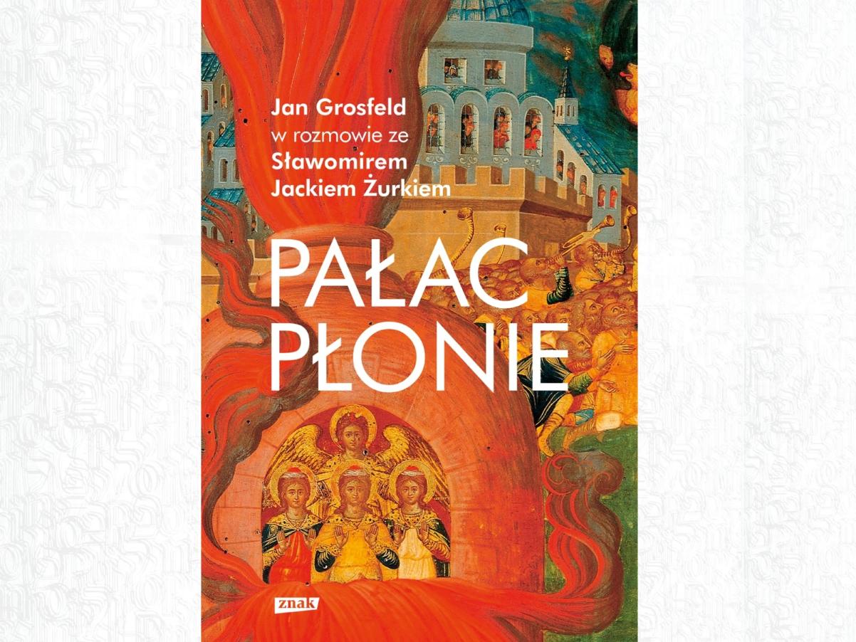 Okładka książki "Pałac płonie".