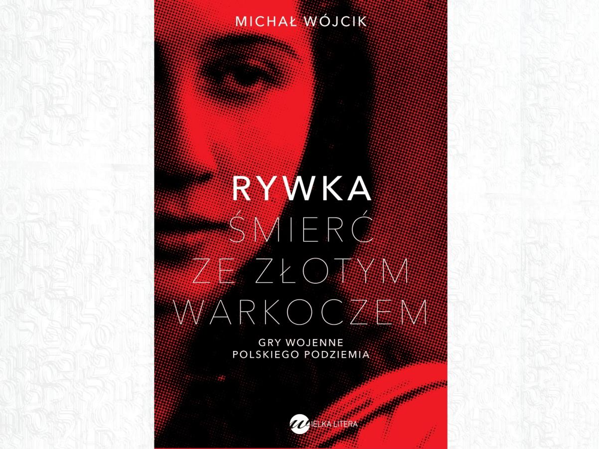 Okładka książki "Rywka. Śmierć ze złotym warkoczem".