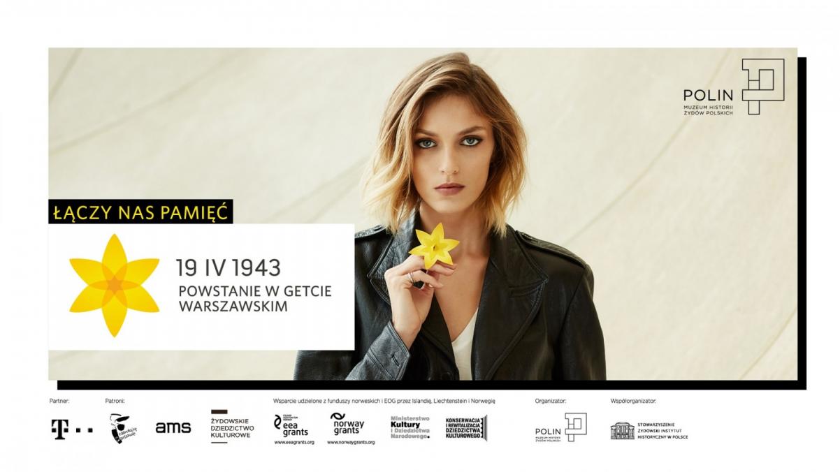 Akcja Żonkile 2017 - Anja Rubik