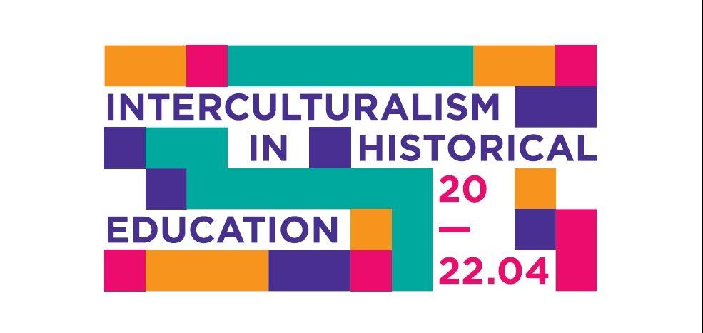 Grafika promująca konferencję Interculturalism in historical education.