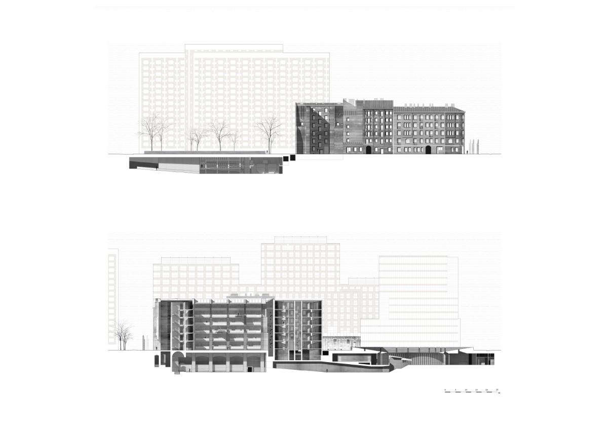 MSc degree Thesis “Waliców, Fortress of Memory” by Sara Pellegrini and Domenico Spagnolo, Politecnico di Milano, 2018. Supervisors: Guido Morpurgo, Annalisa de Curtis, winner Archiprix-World Best Graduation Project 2019