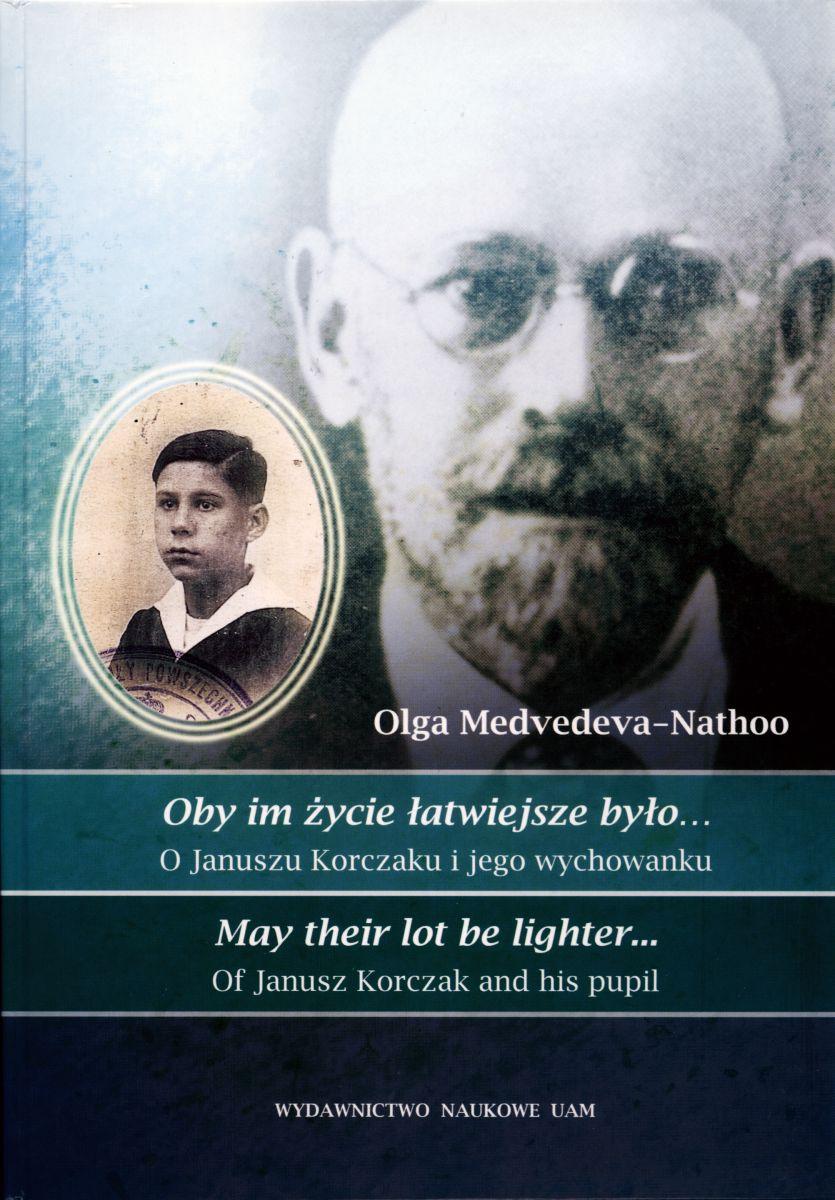 Okładka książki o Januszu Korczaku