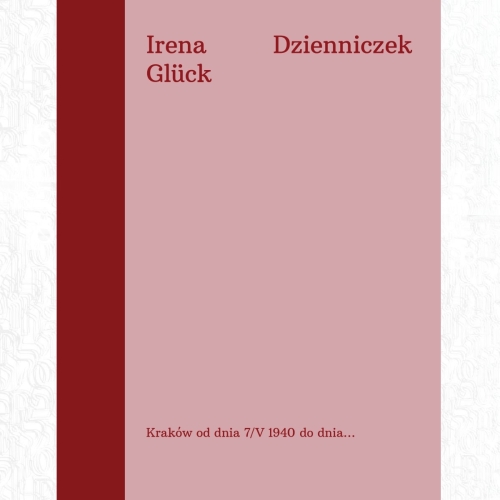 Okładka dzienniczka Ireny Glück.